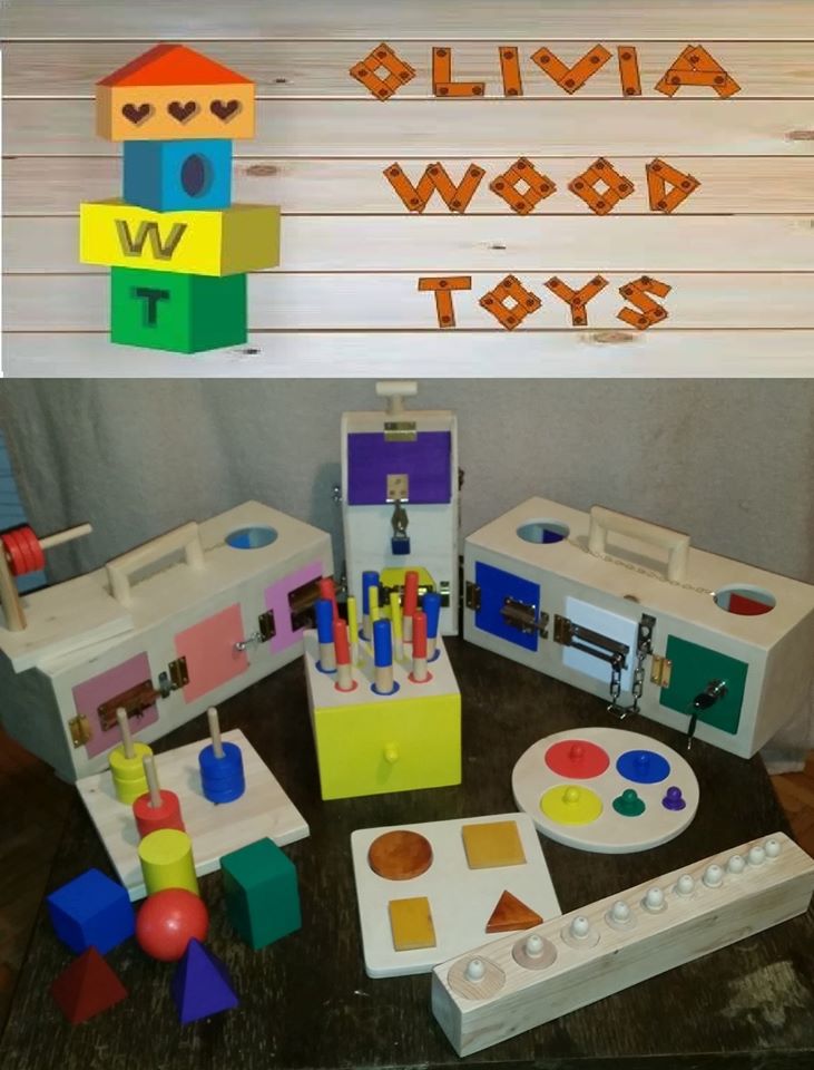 Jucarii sanatoase din lemn Olivia Wood Toys