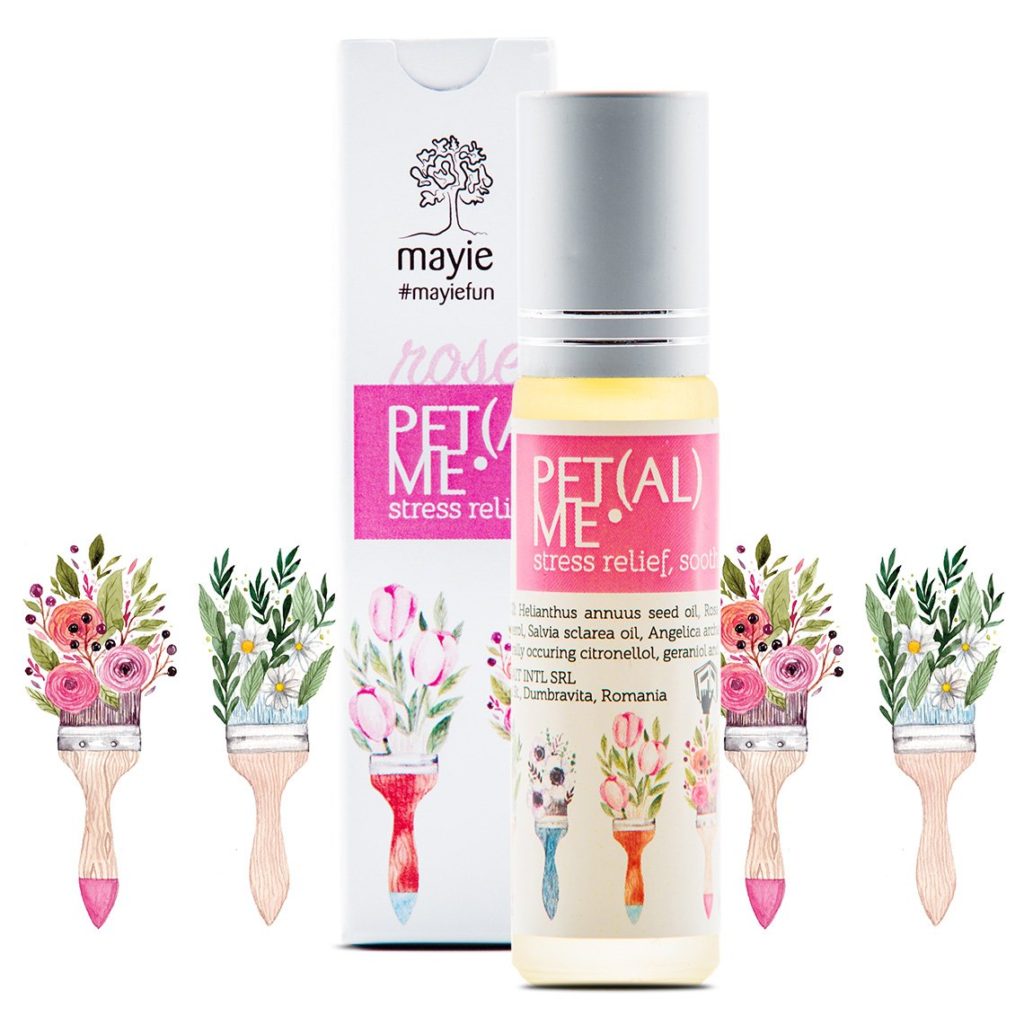 ser anti-stress cu ulei de trandafir, salvie, angelica pentru sanatate Mayie